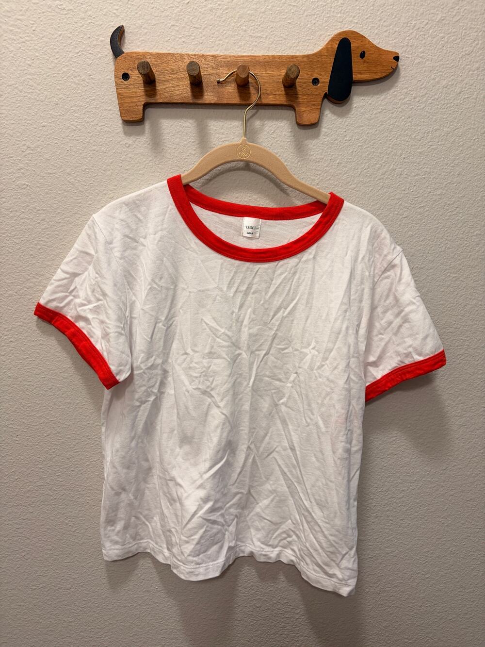 LESET Margo cotton-jersey T-shirt